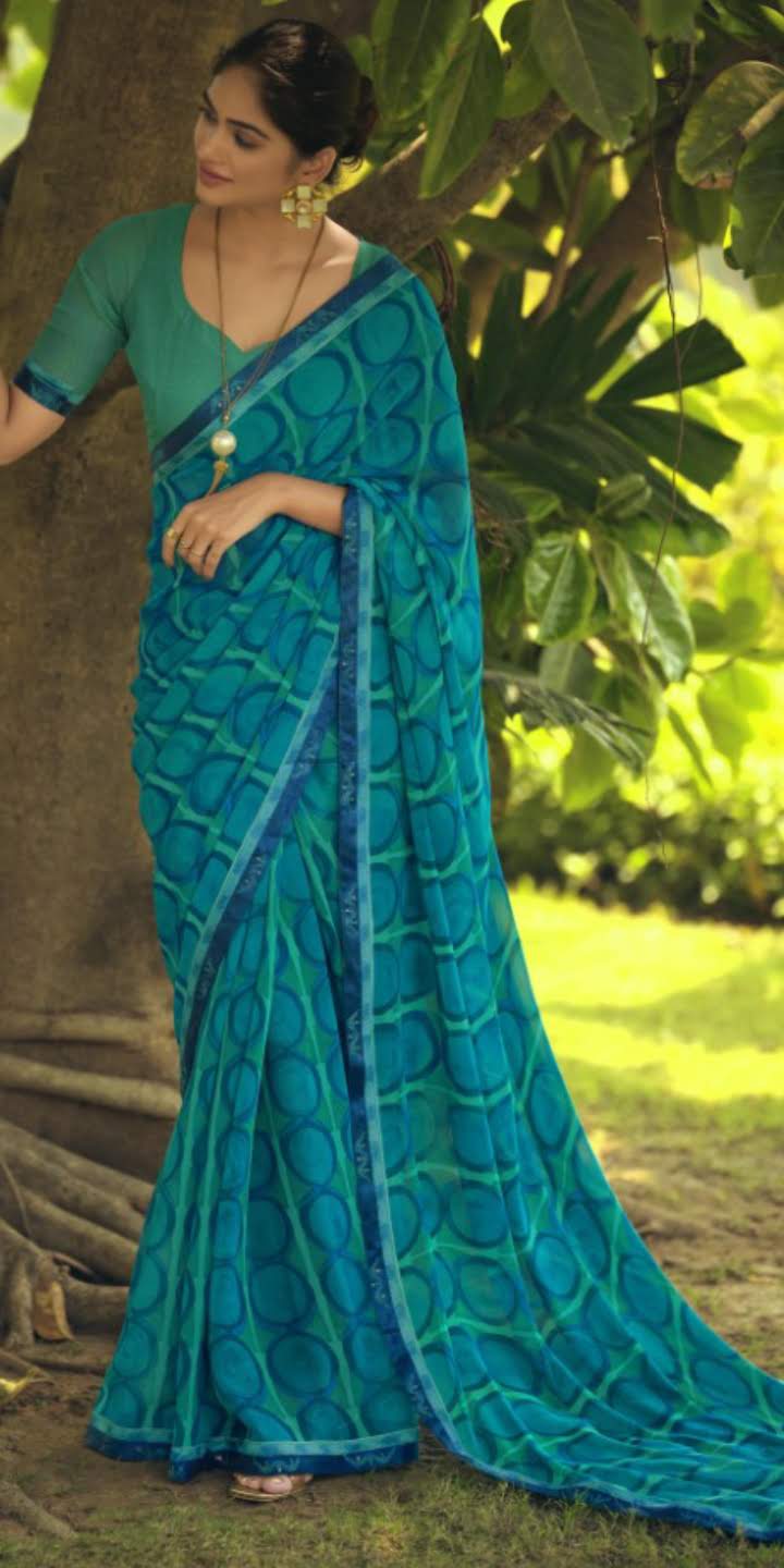 Quality Georgette sarees 2 - Dokets Shop