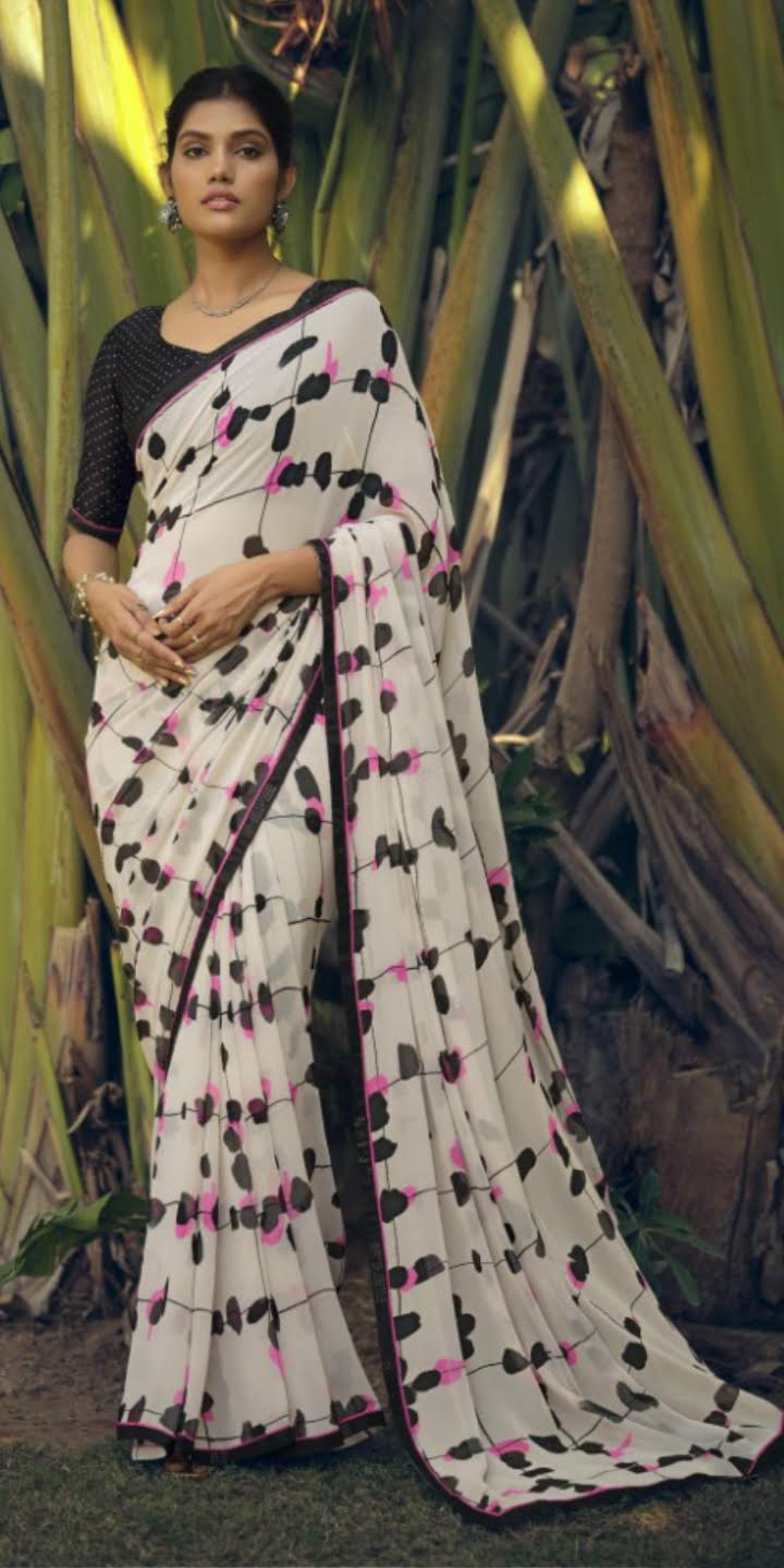 Quality Georgette sarees 2 - Dokets Shop