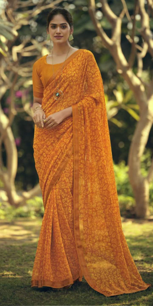 Quality Georgette sarees 3 - Dokets Shop