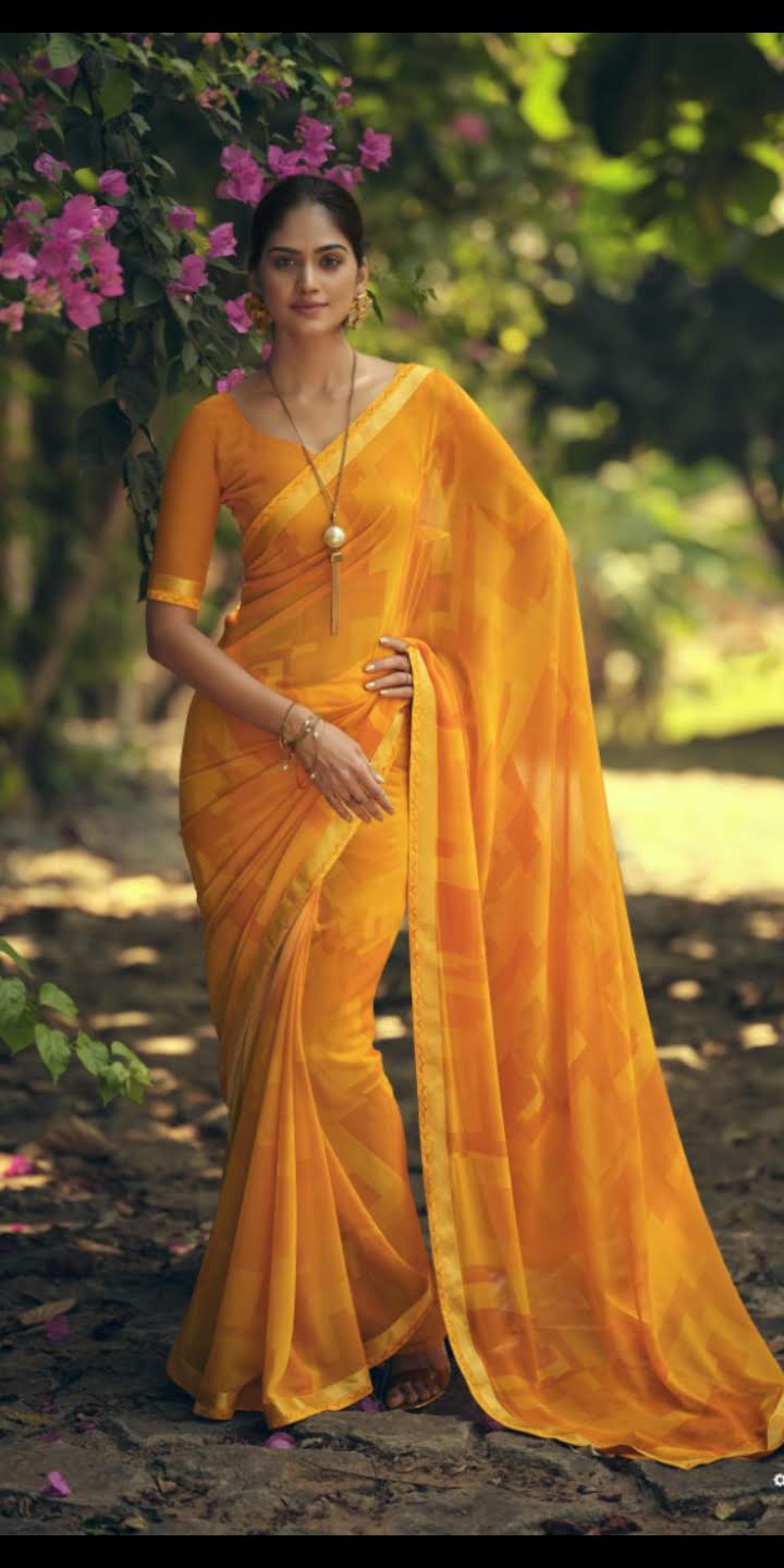 Quality Georgette sarees 3 - Dokets Shop