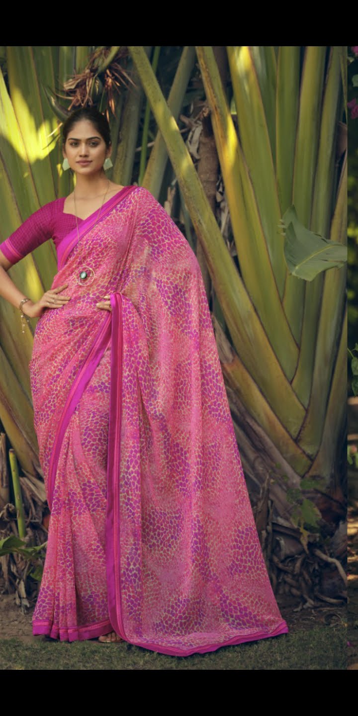 Quality Georgette sarees 3 - Dokets Shop