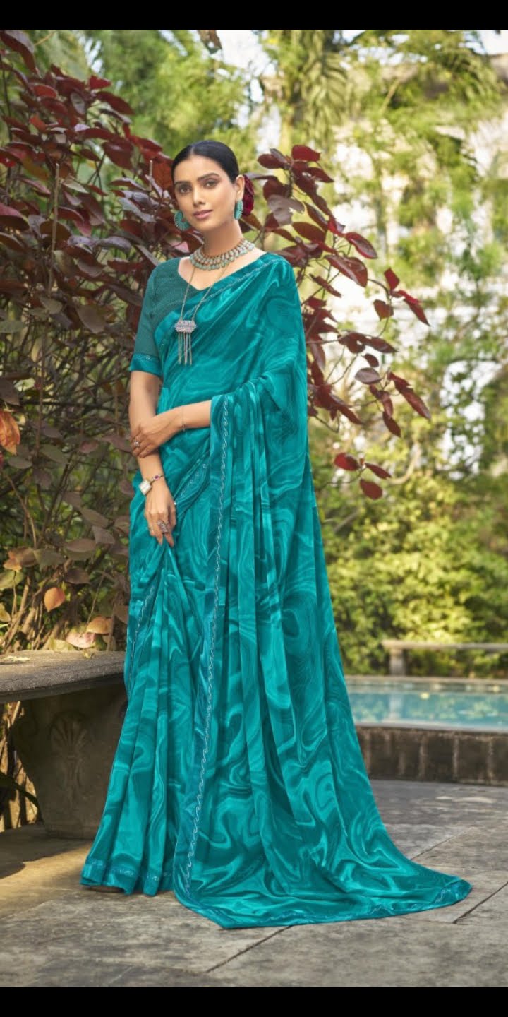 Quality Georgette sarees 1 - Dokets Shop