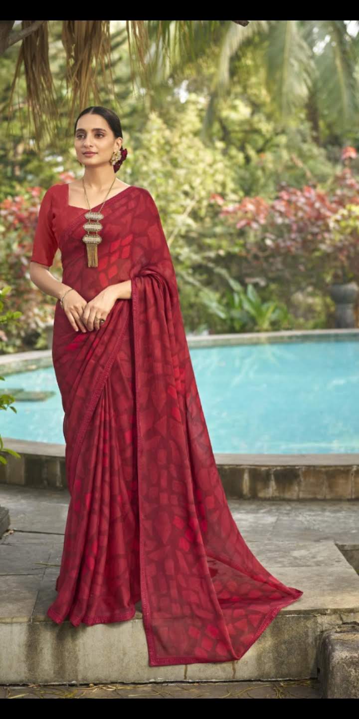 Quality Georgette sarees 1 - Dokets Shop