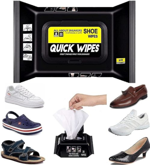 Shoes Wipes Shoe Cleaner (80 wipes)