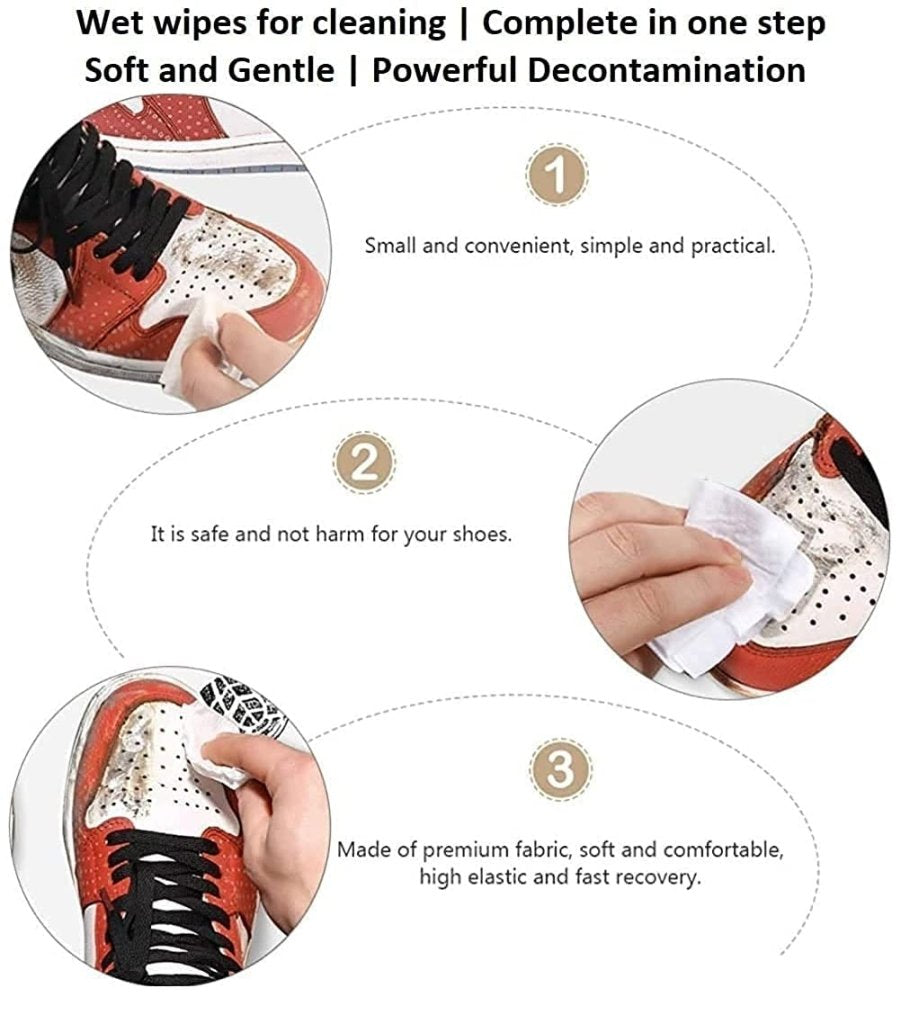 Shoes Wipes Shoe Cleaner (80 wipes)