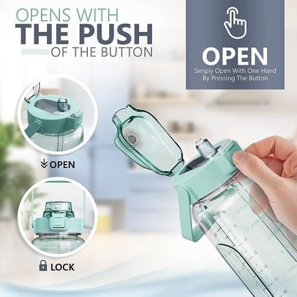 Motivational and Transparent Timer Bottles