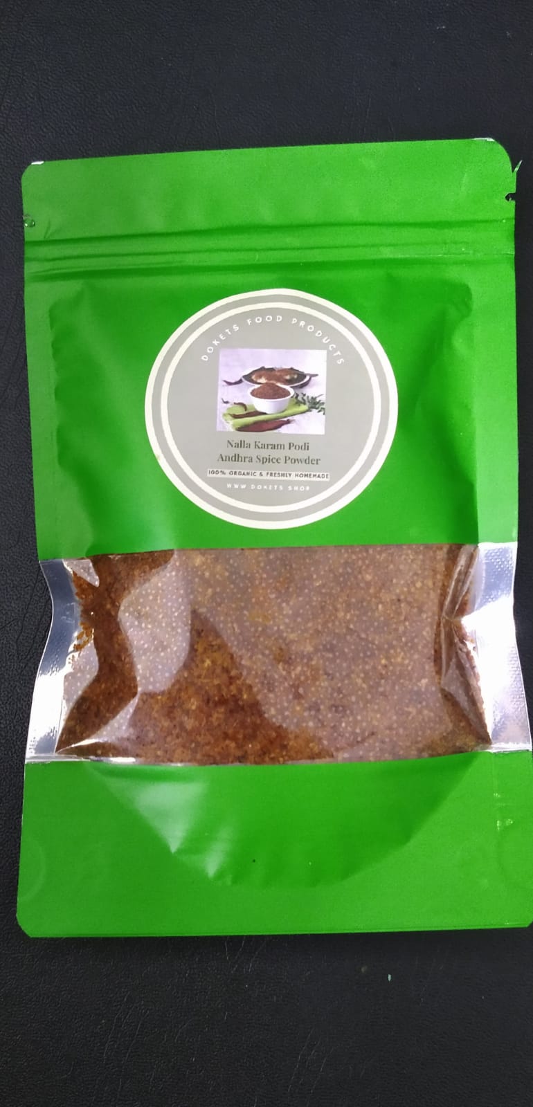Nalla Karam Podi / Andhra Spice Powder.