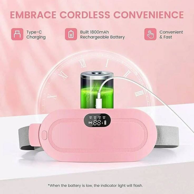 Electric Heating Belt for Menstrual Cramps Relief (Personal Care)