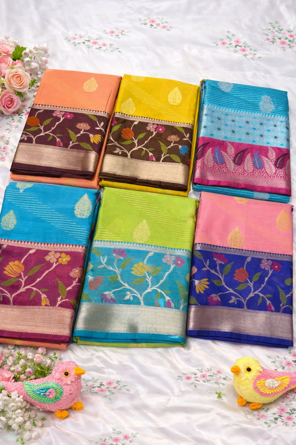 Mangalagiri Handloom Cotton Silk Sarees