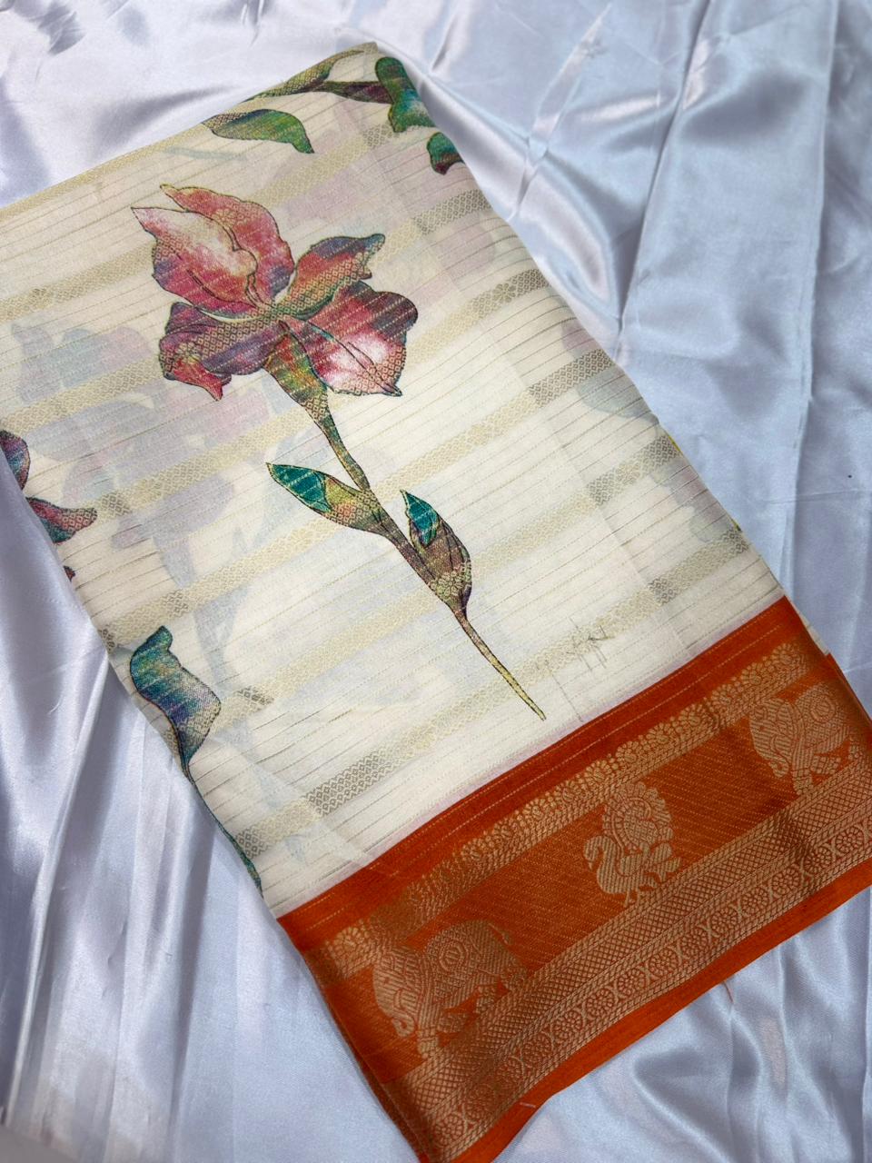 Soft Tissue Silk Sarees
