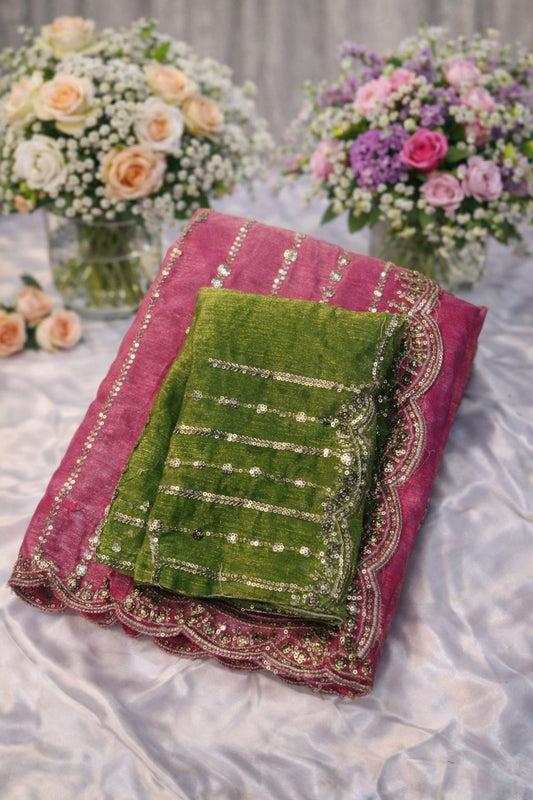 Designer Fendy Space Silk Sarees