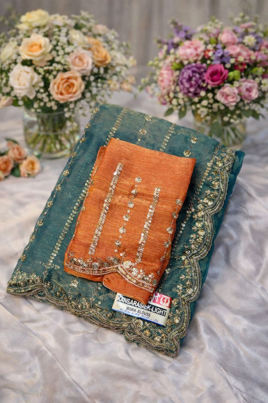 Designer Fendy Space Silk Sarees