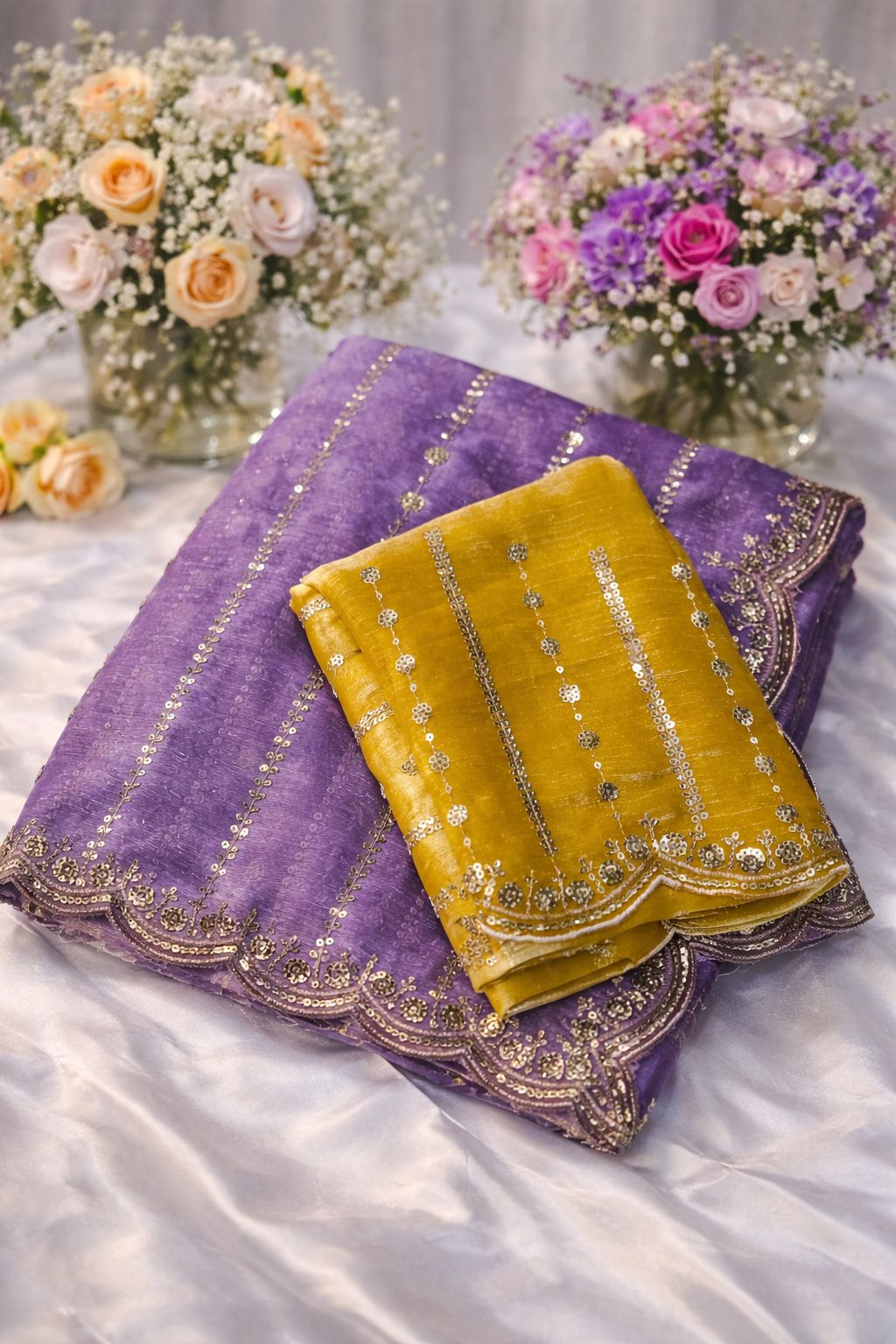 Designer Fendy Space Silk Sarees
