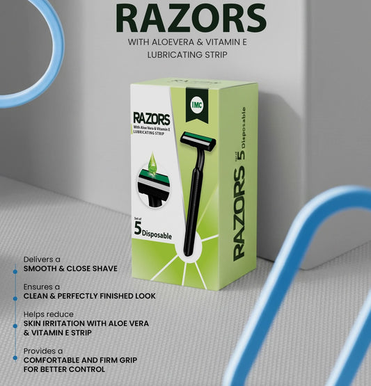 Razor Blades and After Shave Lotion for Men - Dokets Shop