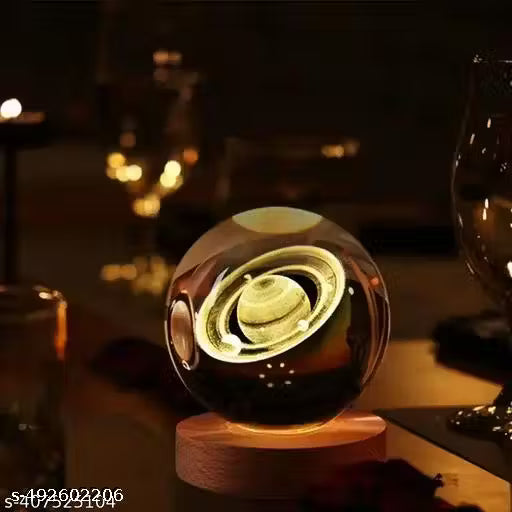 Crystal Ball (3D) Night Lamp Home