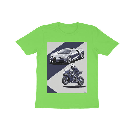 Dokets Kids T-Shirts : Buggati and Ninja
