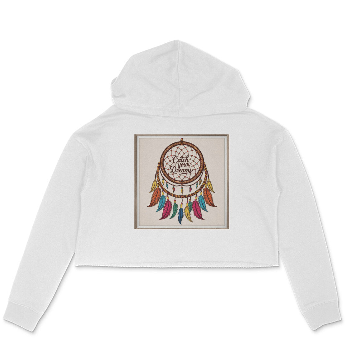 Dokets Crop Hoodies for Women : Catch Your Dreams Collection 2