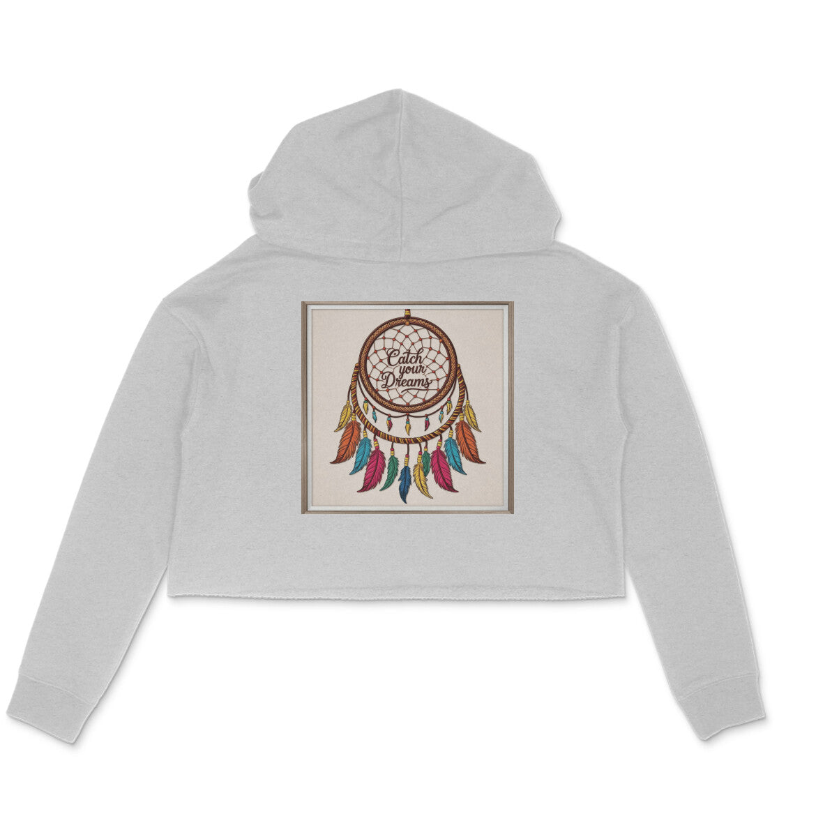 Dokets Crop Hoodies for Women : Catch Your Dreams Collection 2