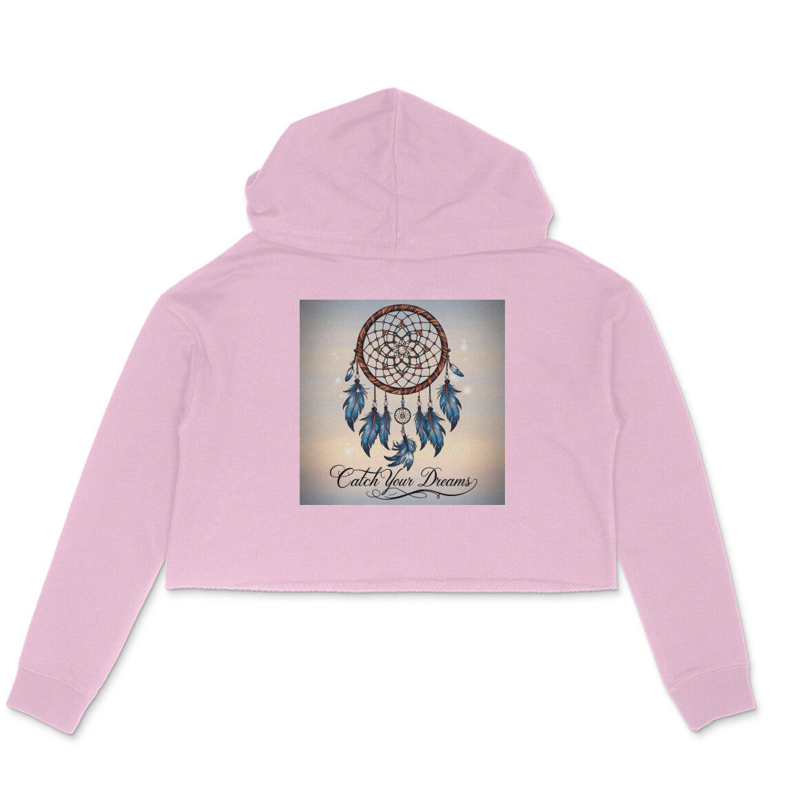 Dokets Crop Hoodies for Women : Catch Your Dreams Collection 3