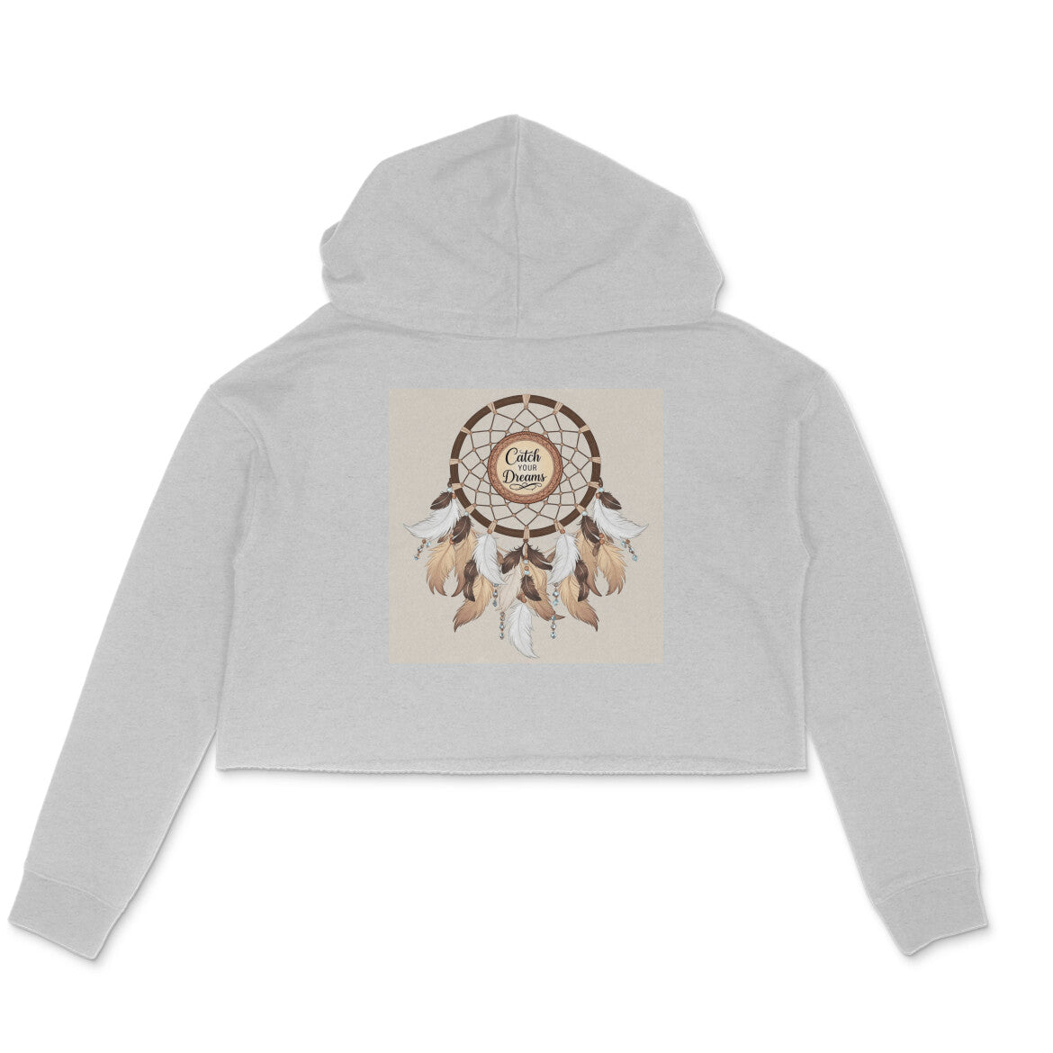 Dokets Crop Hoodies for Women : Catch Your Dreams Collection 4