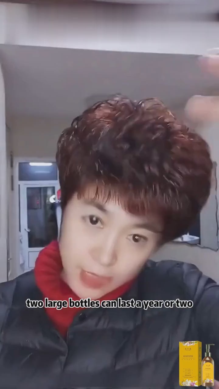 Long Lasting Natural Hair Dye Shampoo 100 ML (Pack of 2) : DRC