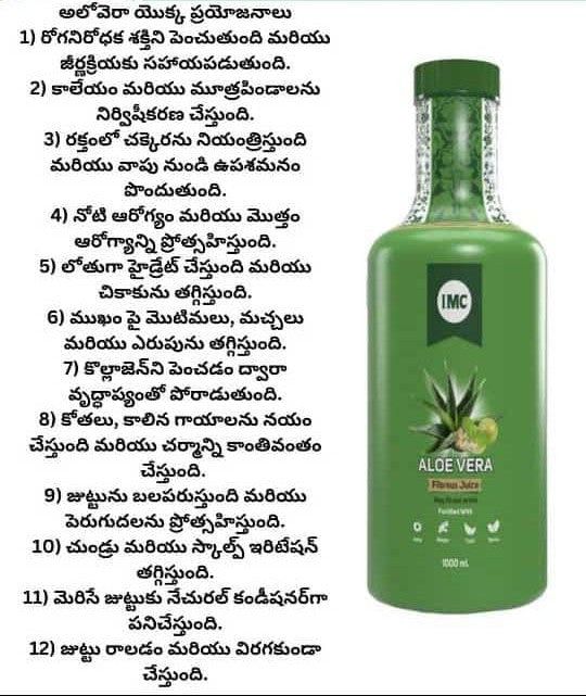 Aloe Vera Fibrous Juice - Dokets Shop