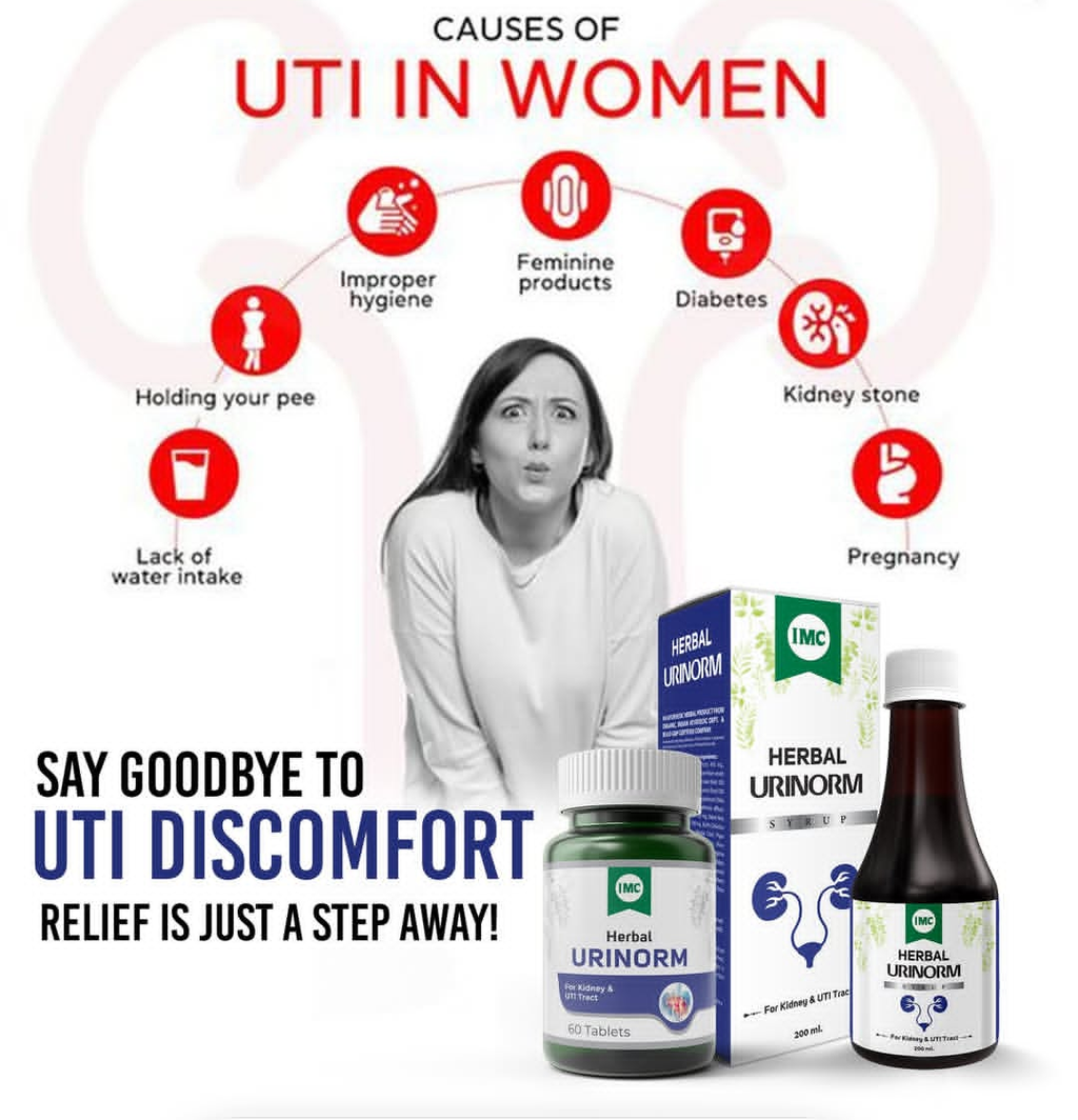 Herbal Urinorm Syrup (200 ml) - Dokets Shop