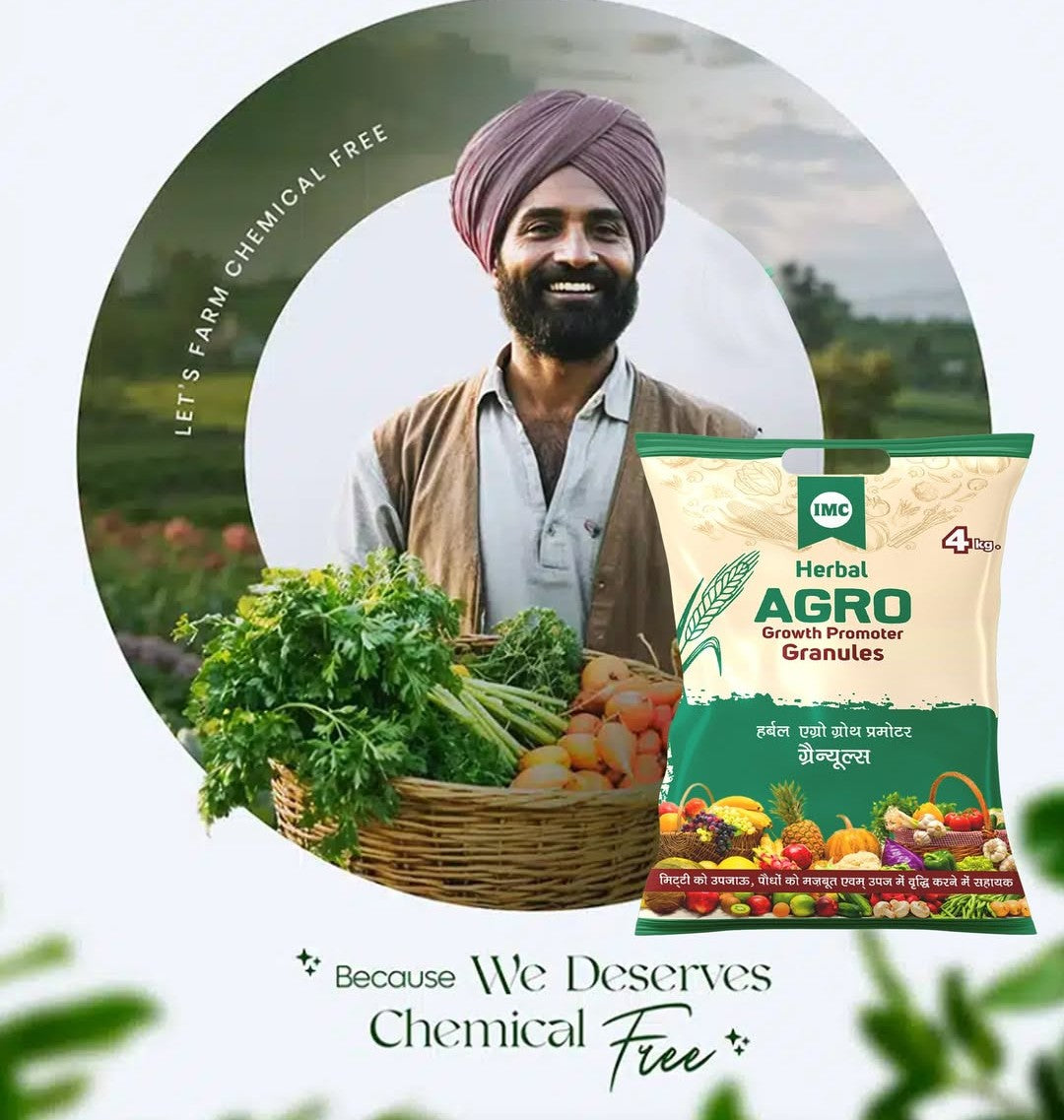 Herbal Agro Growth Promoter Granules (4 Kg)