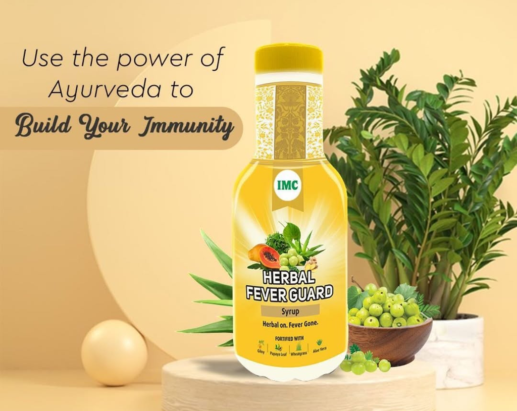 Herbal Fever Guard Syrup (200 ml) - Dokets Shop