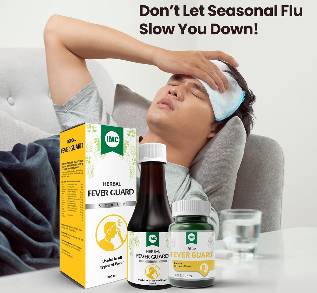 Herbal Fever Guard Syrup (200 ml) - Dokets Shop