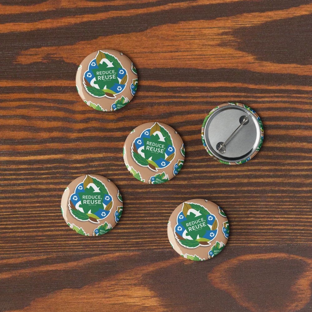 Dokets Set of pin buttons collection 4 - Dokets Shop