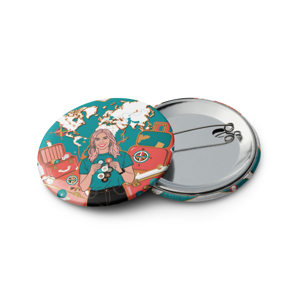 Dokets Set of pin buttons collection 2 - Dokets Shop